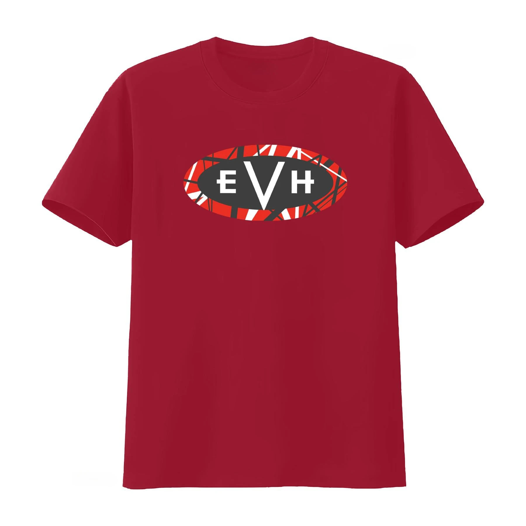 Limitierte Auflage EVH-Inspiriertes Wolfgang Logo Herren T-Shirt Schwarz L S 5XL Stylischer Druck für Rock-Fans Vintage-Waschung – Detail 5