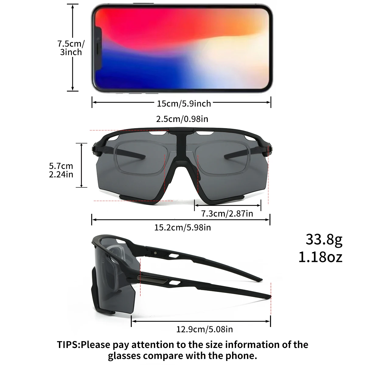 عبوتان من النظارات الشمسية العصرية الجديدة ذات الإطار الكبير في الهواء الطلق مع عدسات ملونة مطلية حقيقية، مجموعات ألوان مختلفة، للجنسين، مناسبة للارتداء في مجموعة متنوعة من حالات #2