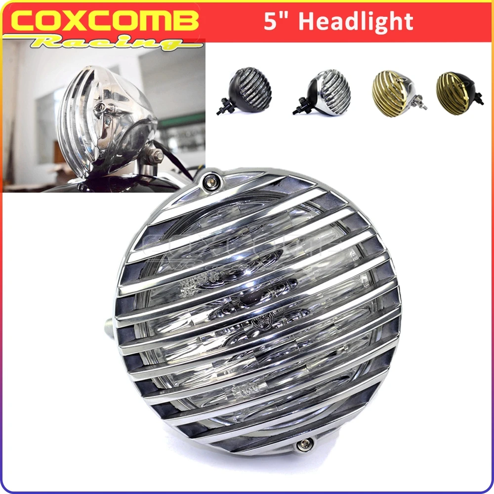 

5inch Retro Headlight For Harley Electra Glide FLHTK FLHTCU FLHTC FLHT FLHTI FLH FLHX Road Glide FLTR FLTRX FLTRU Road King FLHR