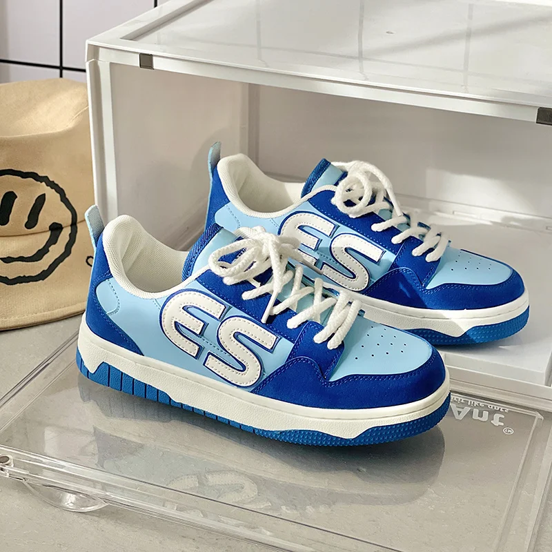 New Fashion Men's Skate Shoes Design Low cut Casual Sneakers Women Hip Hop Skateboard Sneakers Men chaussures de skate homme