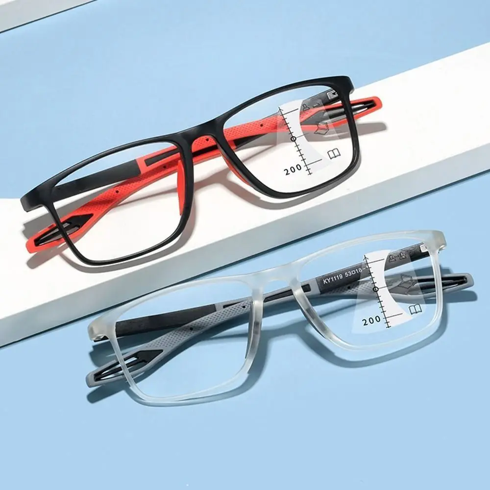 Fashion Simple Frame Eye Protection Anti-Blue Light Sports Reading Glasses Presbyopic Eyewear Ultra Light Glasses