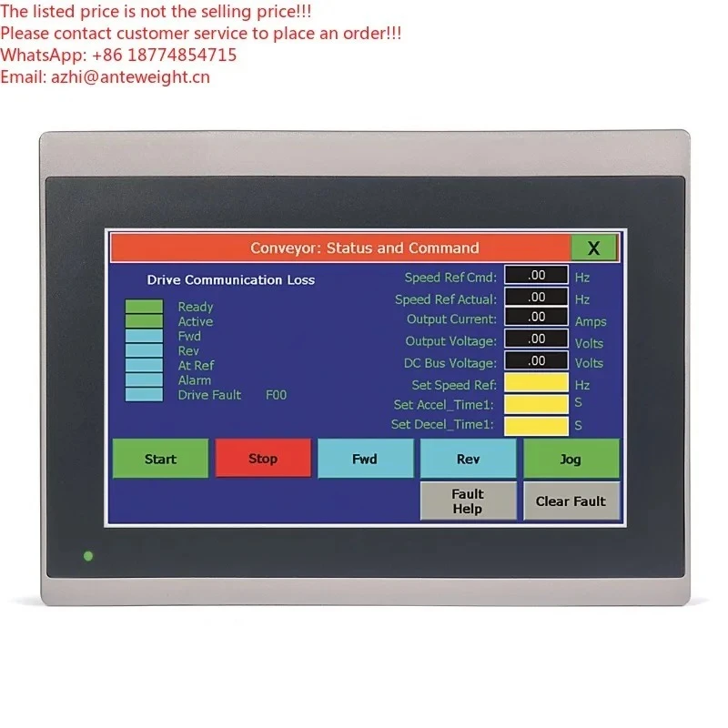 

Модуль ПЛК AB Rockwell 7-дюймовая концевая точка 2711R-T7T AB оригинальное пятно 2711RT7T