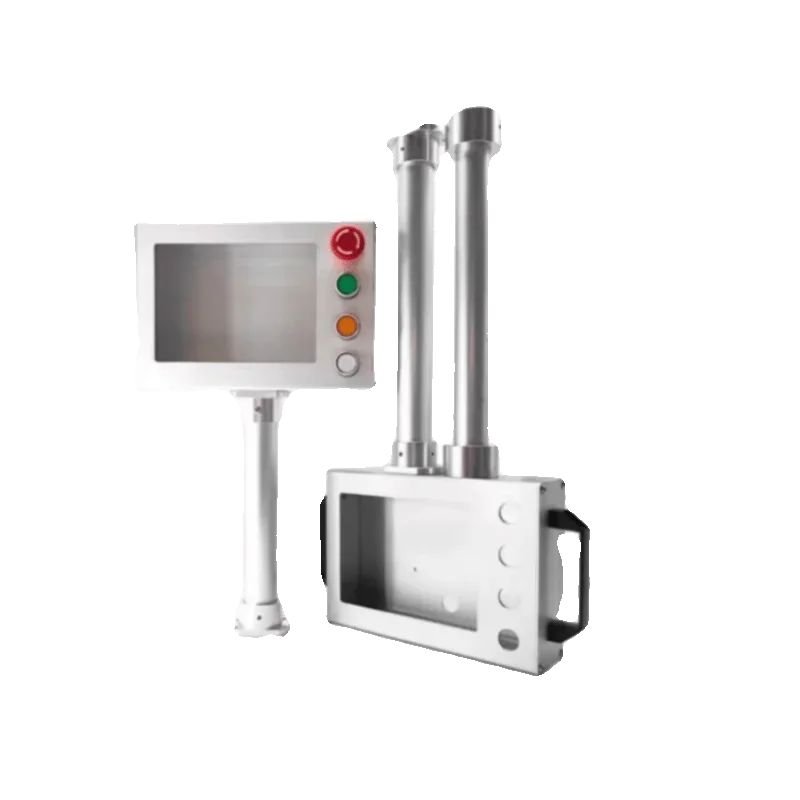 7 inch 10 inch aluminum alloy material touch screen mounting box column bracket can be rotated for Siemens Weilentong