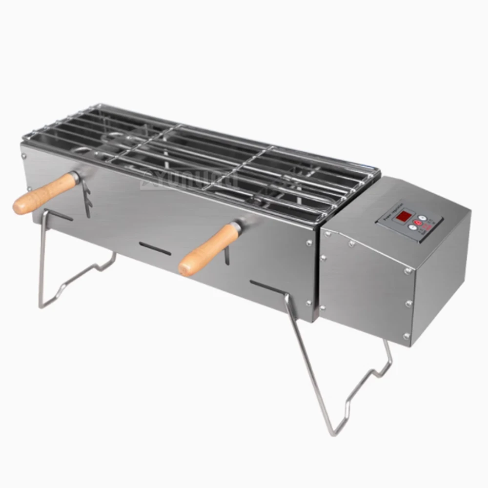 

Electric Dual-purpose Grill Outdoor Portable Electric Cooking Griglia Adjustable Temperature Barbecue Grill