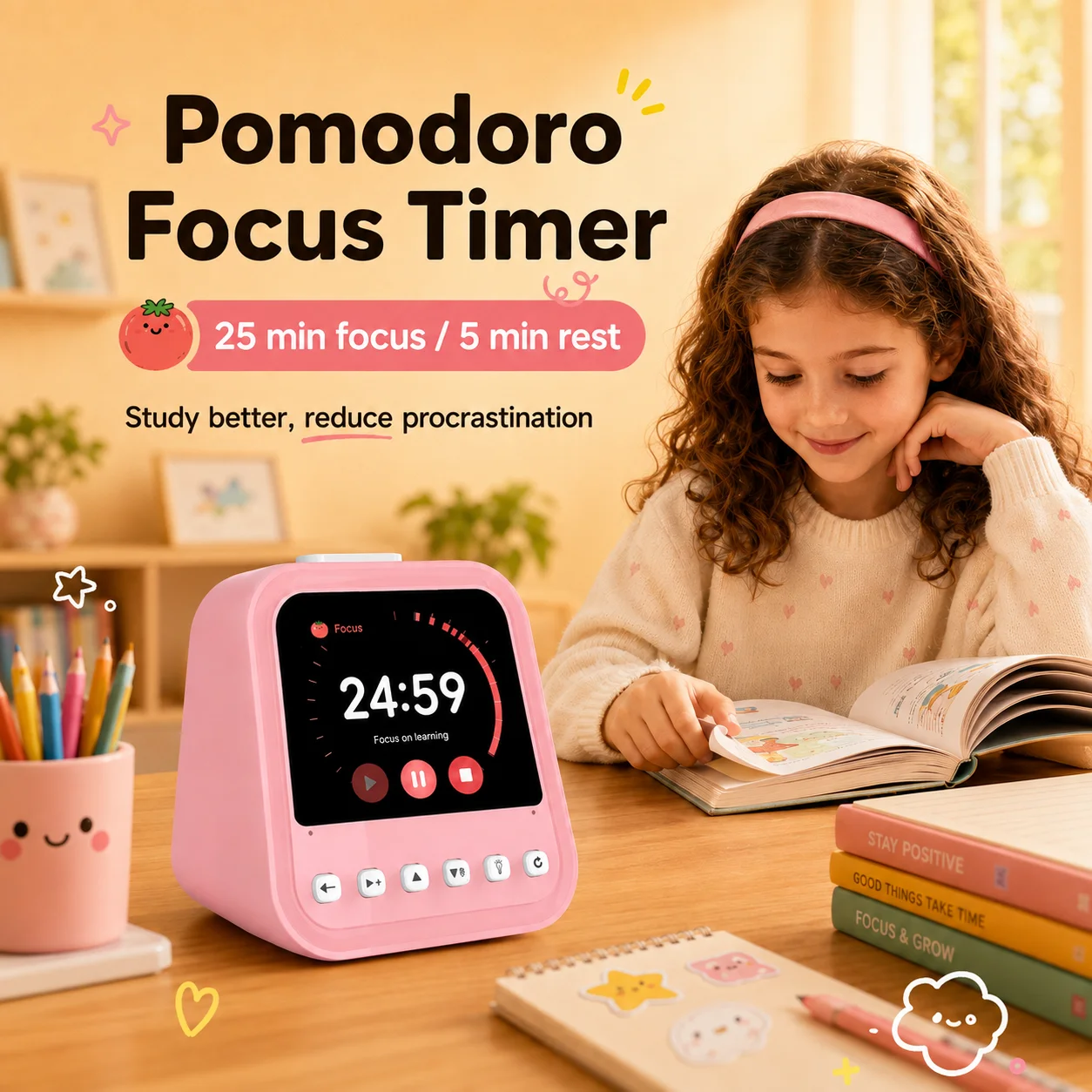 Smart Kids Alarm Clock AI Voic - огляд і ціна Smart Night Light