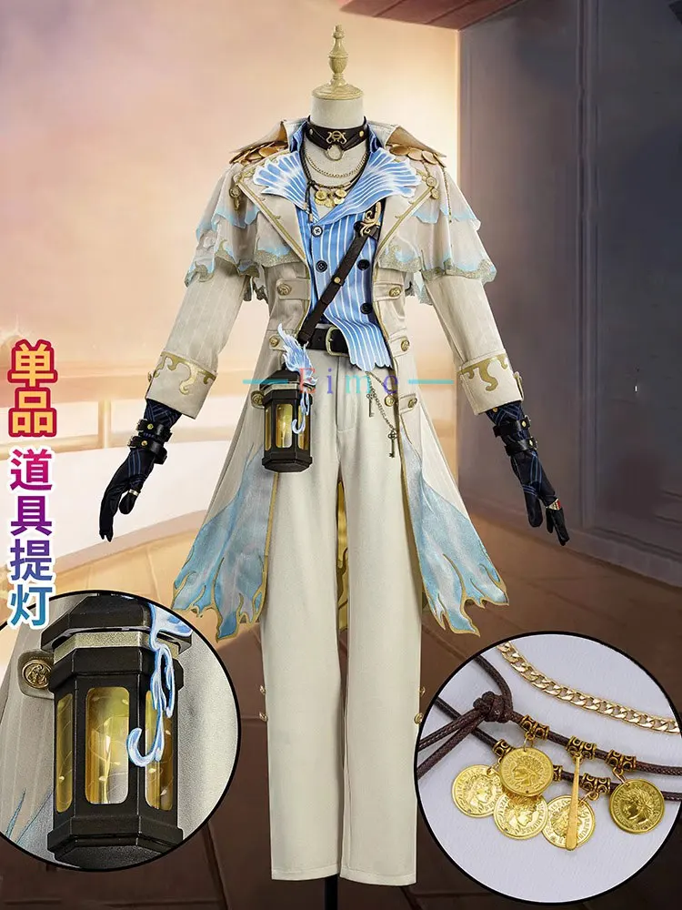 Game Identity V Mercenary Naib Subedar Cosplay Costume Fancy Party Suit Halloween Carnival Uniforms Anime Clothing Custom Made