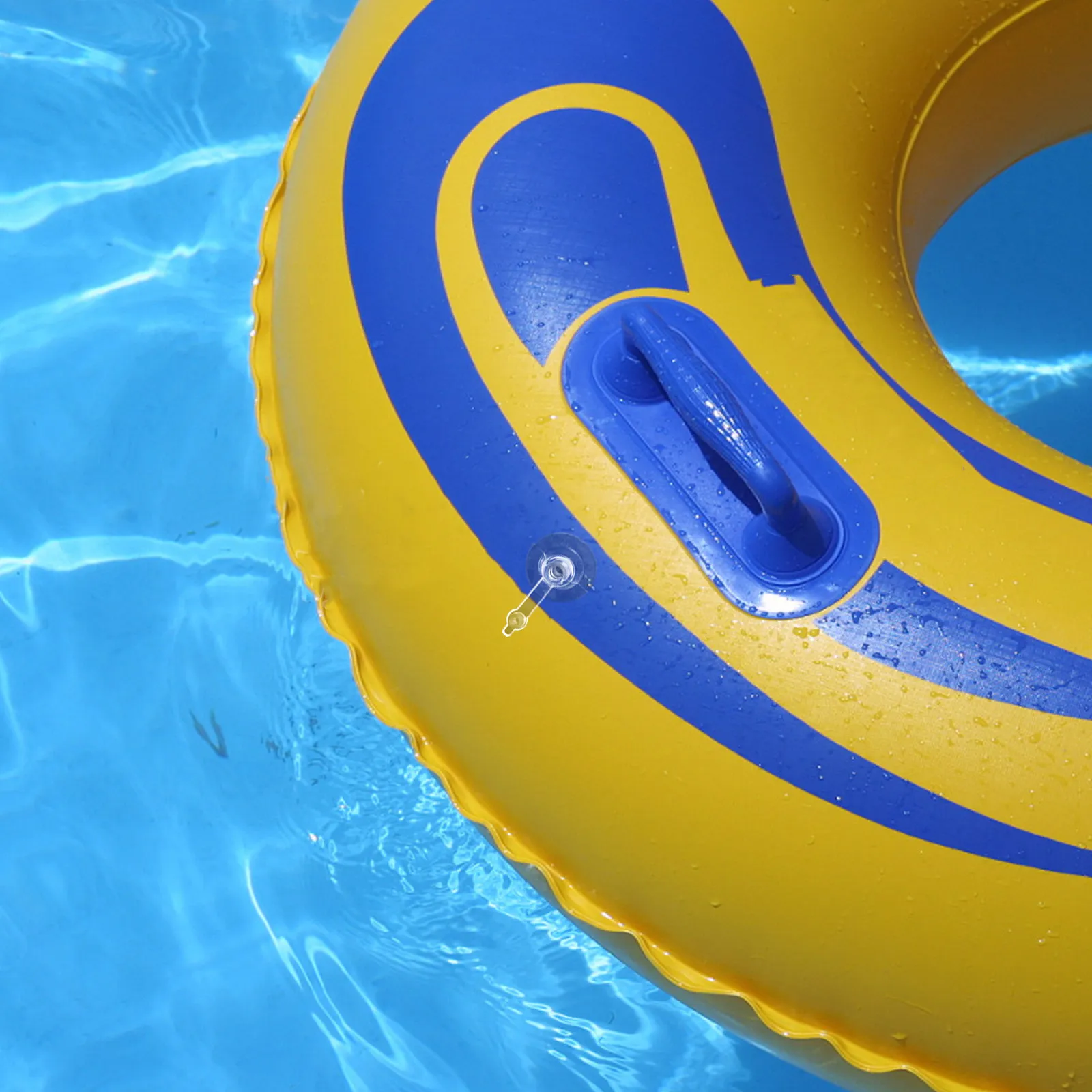 100 Stück PVC Aufblasbare Luftventil-Stecker Flip-Top Düsenadapter für Schwimmringe, Pool-Luftmatratzen, Sofas, Pumpen-Luftaufblasverbinder