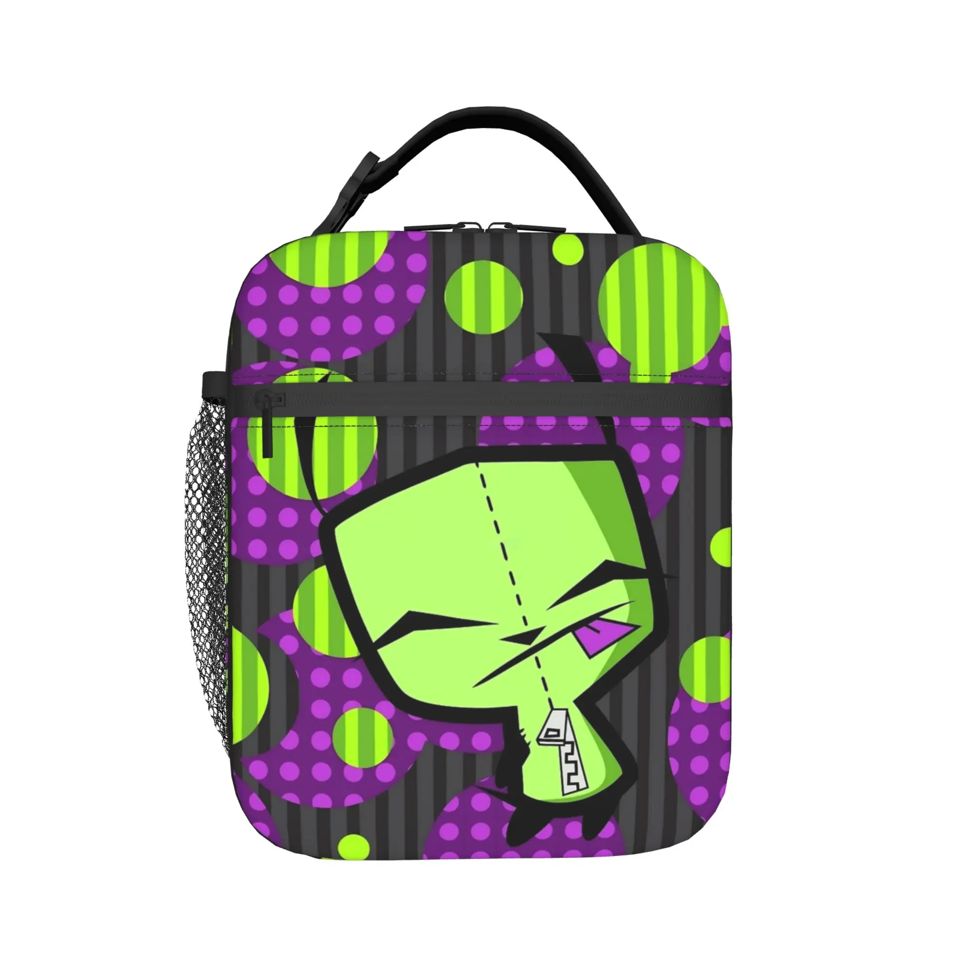 Happy Gir Invaders Zims  Insulated Lunch Bag Leakproof  Reusable Thermal Bag Tote Lunch Box Office  Outdoor Food Storage Bags