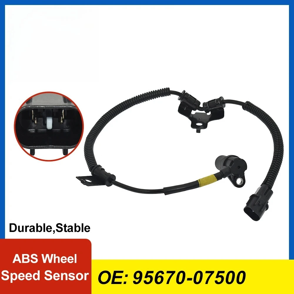 

95670-07500 Front Right ABS Wheel Speed Sensor for KIA Picanto 2008-2010 9567007500 Car Brake System Sensor Replacement