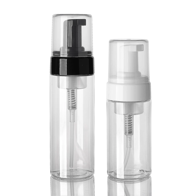 150 ミリリットル白/透明プラスチックペットボトル発泡ポンプフェイシャルローション/ムース/クレンザー/石鹸手洗いスキンケア化粧品包装