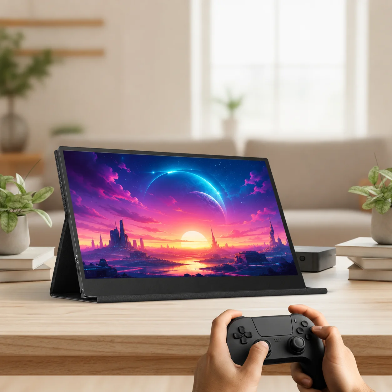 Pc Gaming Portable - 13,3 Zoll OLED Tragbarer Gaming-Monitor FHD-Bildschirm