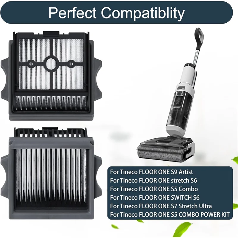 Kit de cuidados com filtro Hepa A74G para Tineco FLOOR ONE Stretch S6, SWITCH S6, S7 Ultra e S9 Artist Series