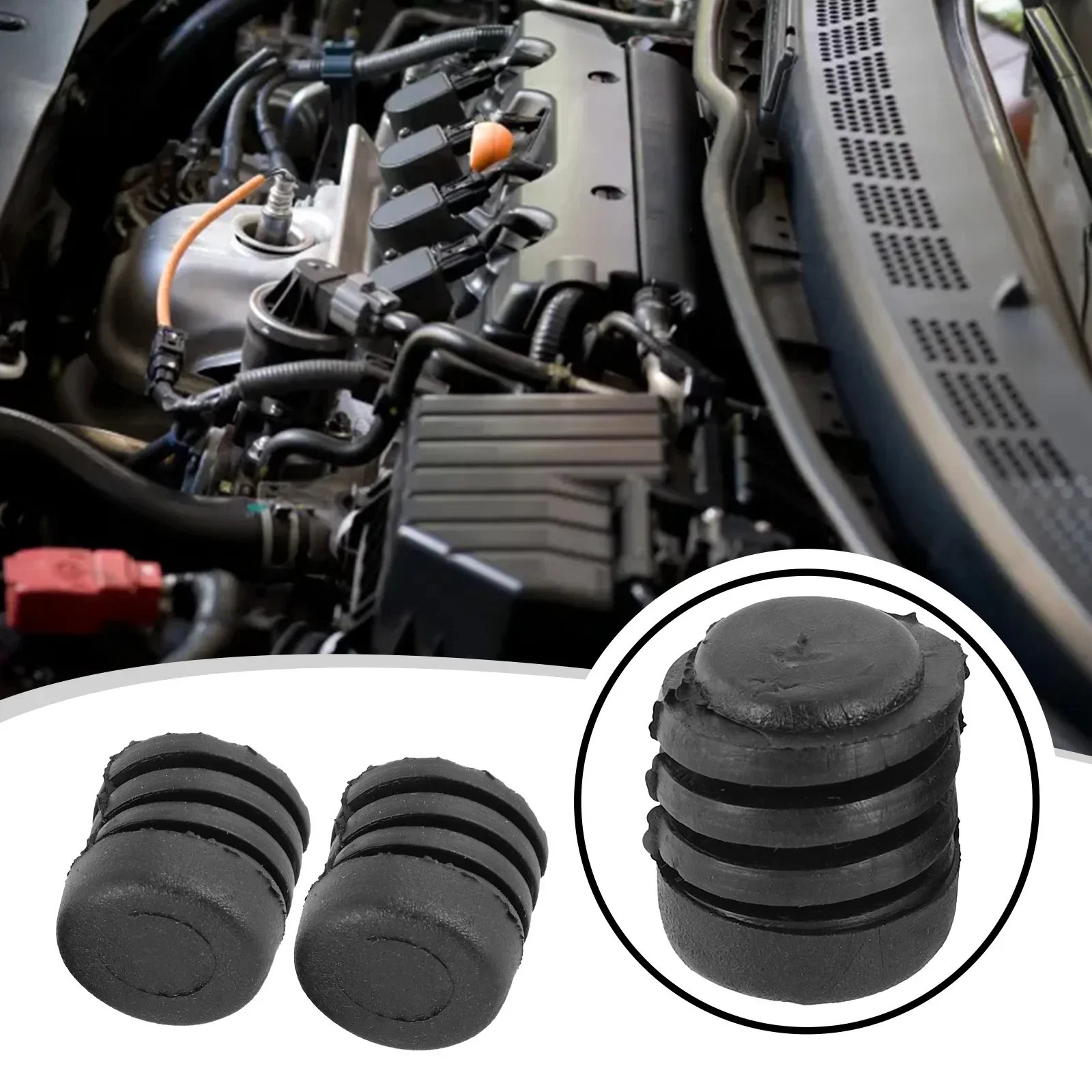 

Good Effect Car Engine Hood Bonnet Door Buffer Cushion Rubber Mount Auto Parts Kit 62840-D0100 Black Rubber Tool