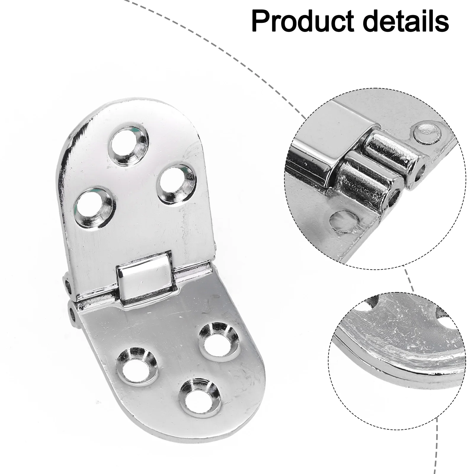 

High Quality Door Hinge Hinges Repair Replacements 1 Set Top Sale Zinc 2x Zinc Alloy 78*30mm Cabinet Hinge DIY