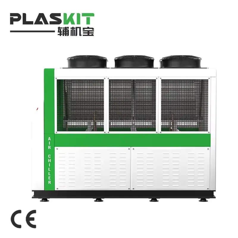 Small Scale Automatic Stainless Steel PLC Controlled Air Cooled Water Chiller with Pump High-Accuracy Cutting Machine