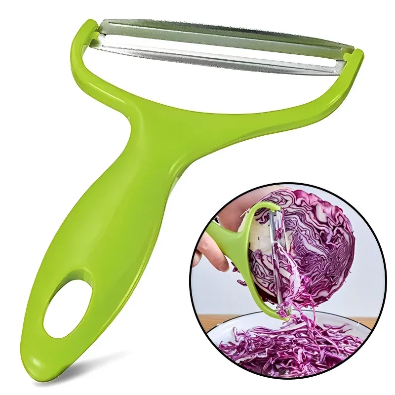 Household Peeler Vegetables Fruit Stainless Steel Knife Cabbage Graters Salad Potato Cutter Kitchen Accessories Cooking Tools