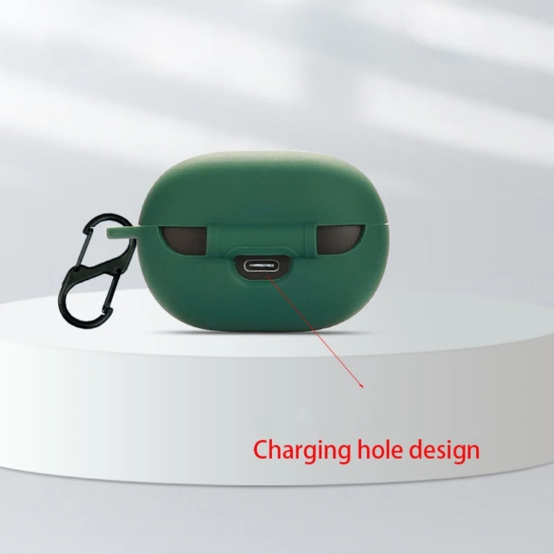 QCY ArcBuds HT07 방진 슬리브 세척 가능 쉘 896C용 충격 방지 헤드폰 커버