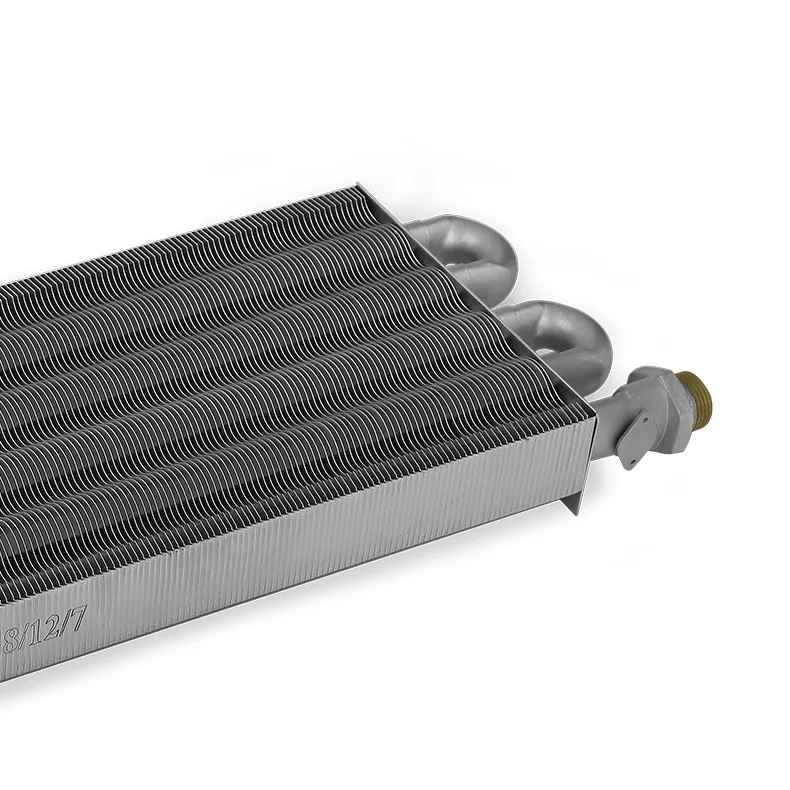 Single function wall-mounted gas-powered furnace heat exchanger 5-tube dual-purpose hot water copper and aluminum outdoorheating