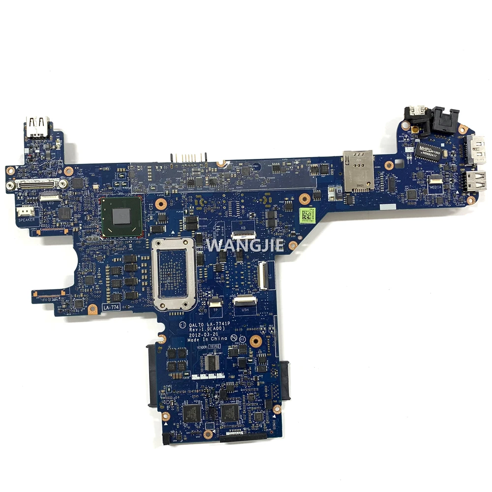 QAL70 LA-7741P For Dell Latitude E6330 Laptop Motherboard 0D3RGW D3RGW 13.3 Intel Core i7 3520M 2.90GHz hd4000