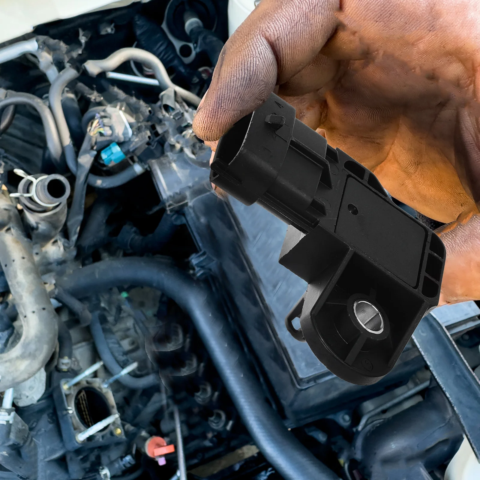 

Intake Pressure Sensor for Vehicles - Accurate Map Manifold Absolute Pressure Monitoring with Seamless Car System Integration