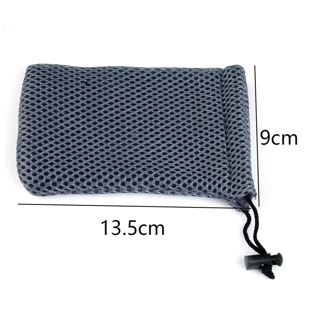 10pcs/lot Nylon Drawstring Mesh Jewelry Bag 9*13.5cm Mesh Gift Pouches For Gift Glasses Phone Jewelry Packing