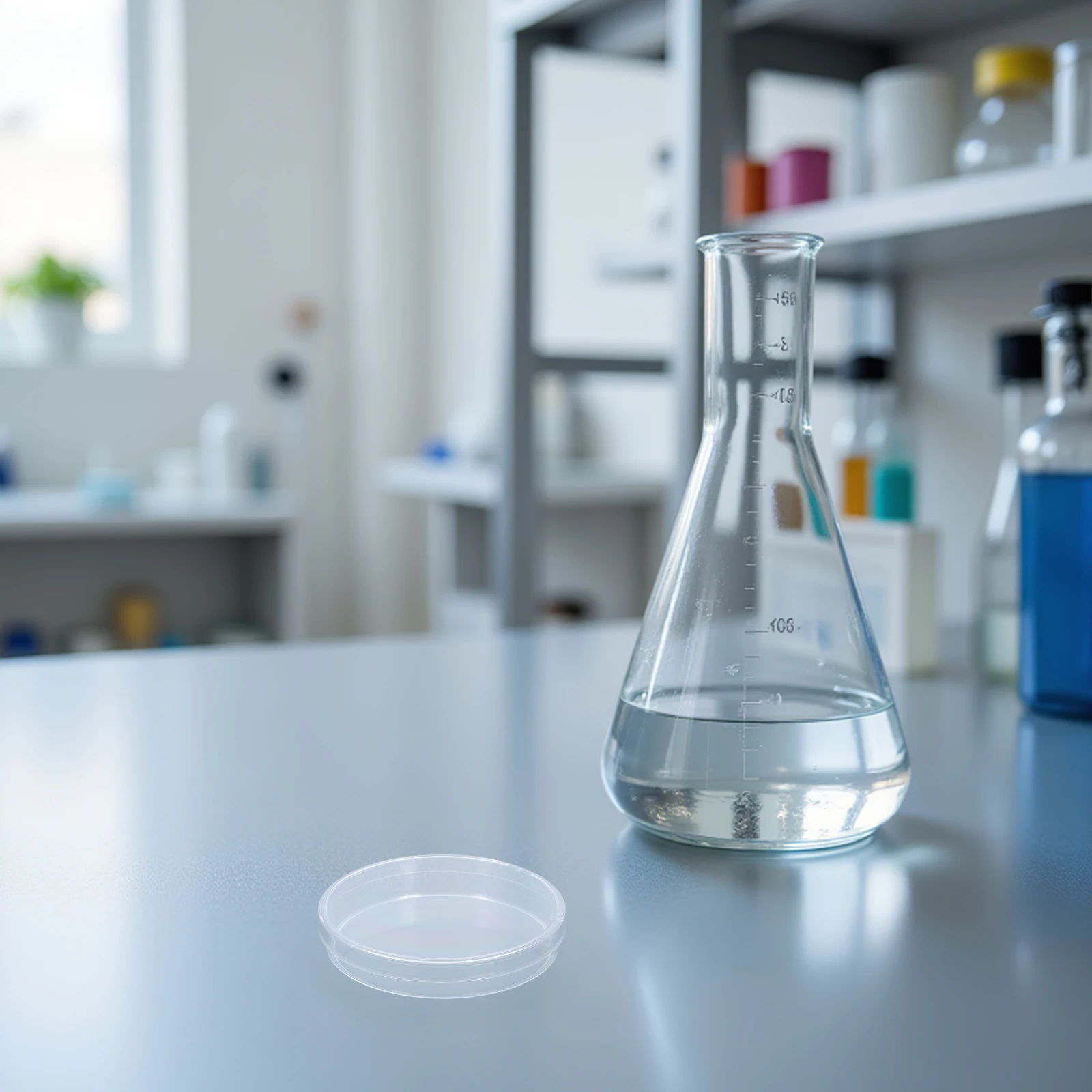 

10Pcs Clear Petri Dishes Lid Laboratory Chemistry Plates Culture Dishes Agar Plates for Research Petri Dish Culture Dish
