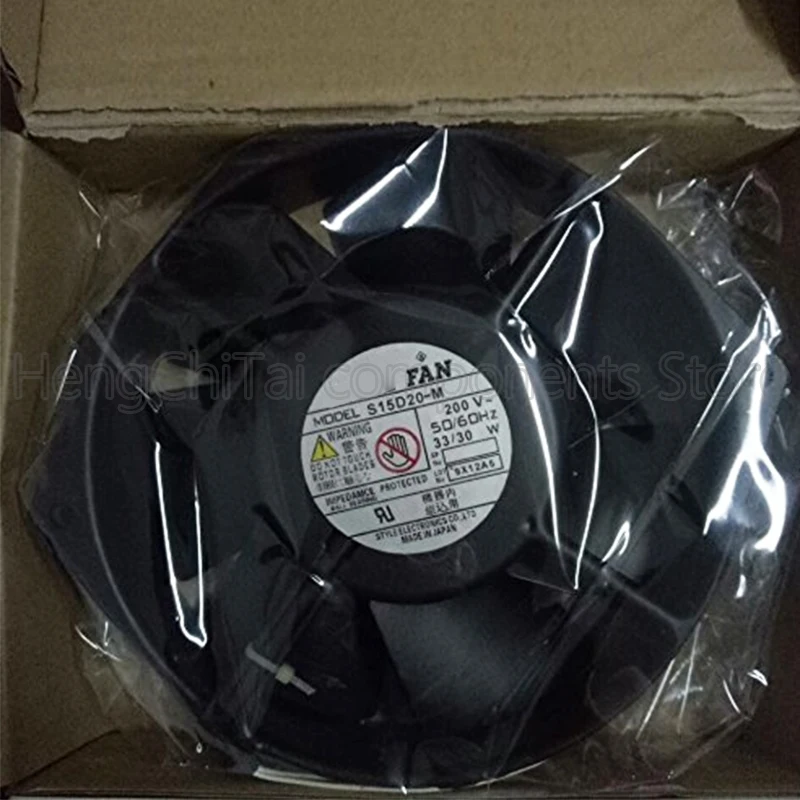 Original 100% Working S15D20-W 200V 50/60Hz 33/30W Cooling fan