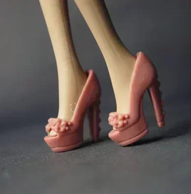 different styles for choose  Casual High heel shoes Flat shoes for  your BB 1:6 Doll Fashion Cute Newest BBI00701