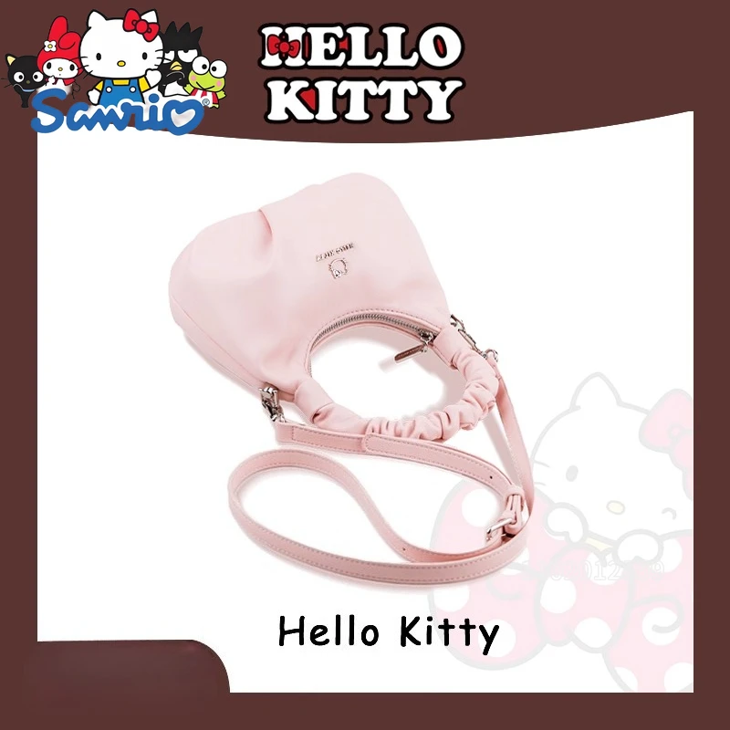  Hello Kitty Original New Women's Mini Handbag Luxury Brand Fashion Women's Mini Shoulder Bag Cartoon Cute Women's Bag
