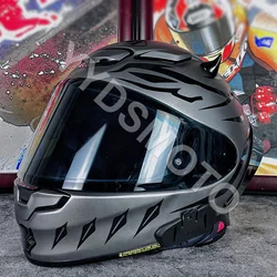 SHOEI ARAI HJC K1K3 K5-S için motosiklet kask çıkartması Visor cam cam çıkartması kask su geçirmez dekoratif aksesuarlar
