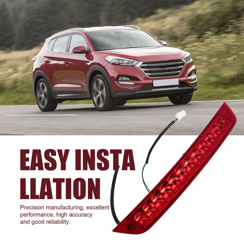 Luz de freno trasera para Hyundai Tucson 2015-2018, lámpara de parada montada en alto, tercera luz de freno 92700D7000 92700D3000