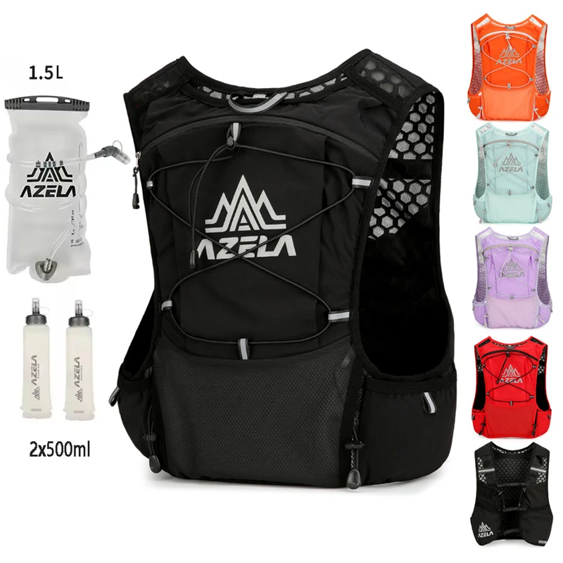

Outdoor Trail Running Backpack Ultralight Women Men Running Race Hydration Vest Marathon Bicycle Bag for Marathon Hiking Cycling