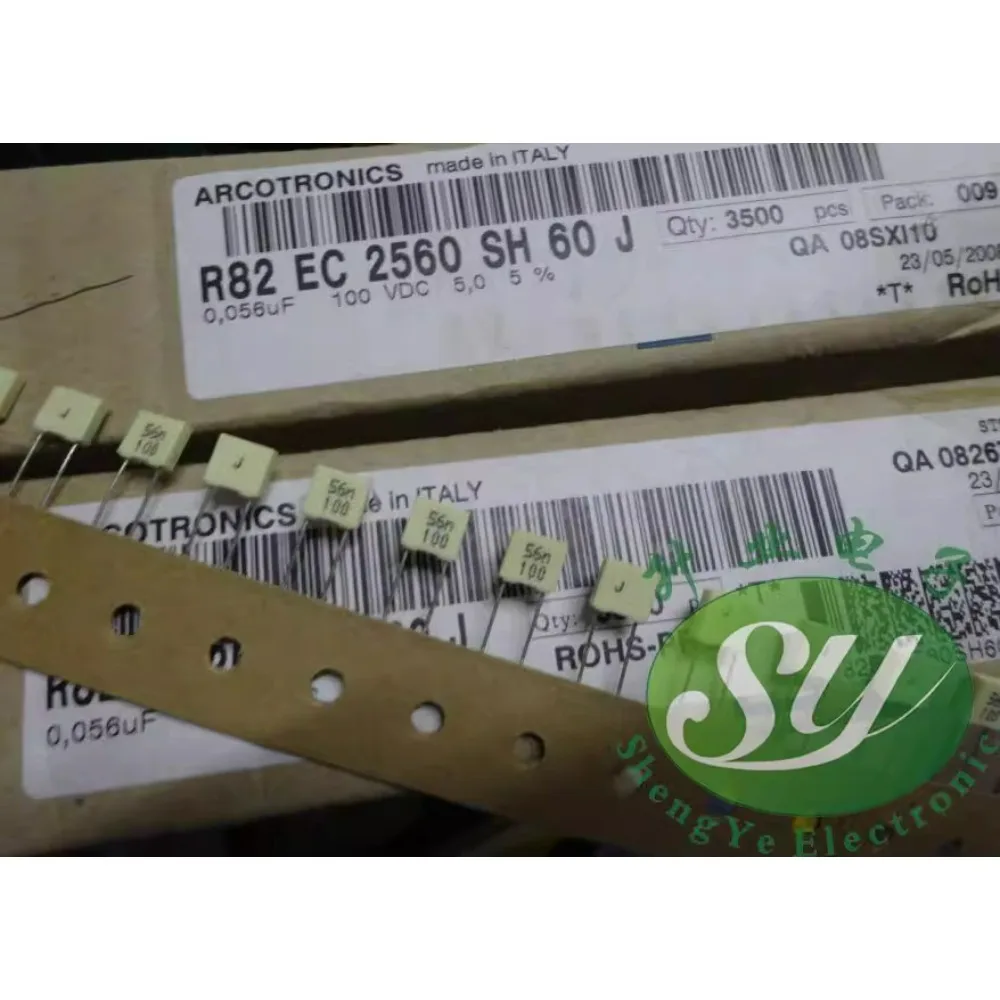 

50PCS AV R82 0.056uf/100V 56nf 563 brand new 5mm film capacitor