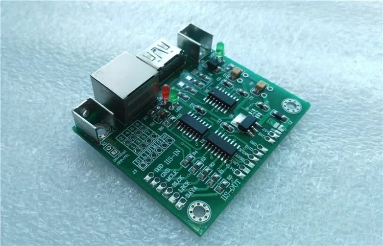 

HDMI-Compatible RJ45 port to IIS DSD TO I2S DSDPCB circuit board
