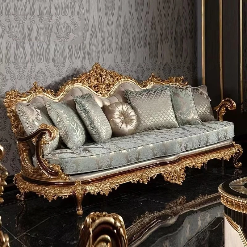 Live Room Furniture Royal Red Genuine Leather Sofa Settee, Living Room Luxury Leather Sofa Furniture