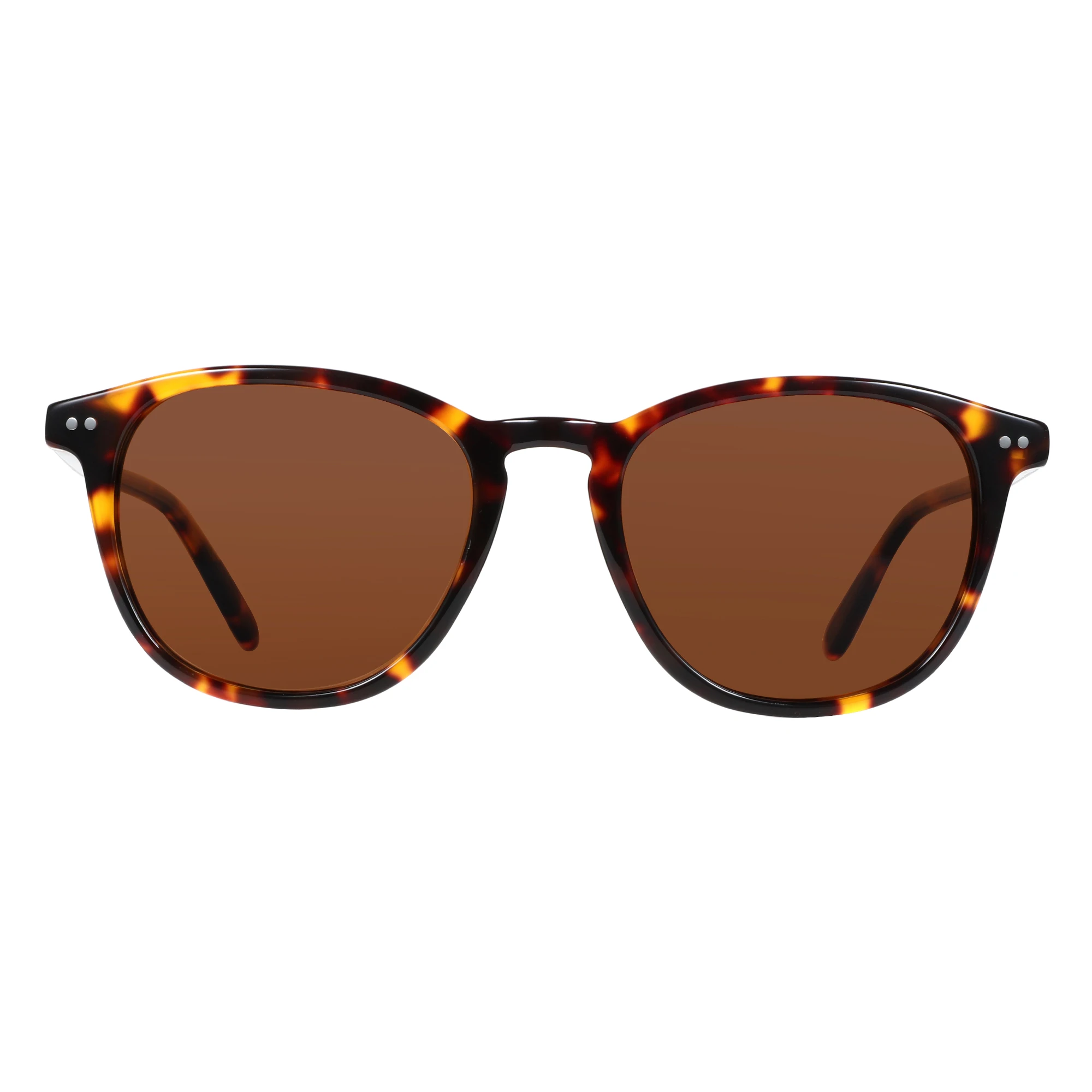 ZENOTTIC 2025, modische, quadratische, polarisierte Sonnenbrille, handgefertigte Acetat-Sonnenbrille mit Federbein, modischer runder Schirm für Männer und Frauen – Detail 14