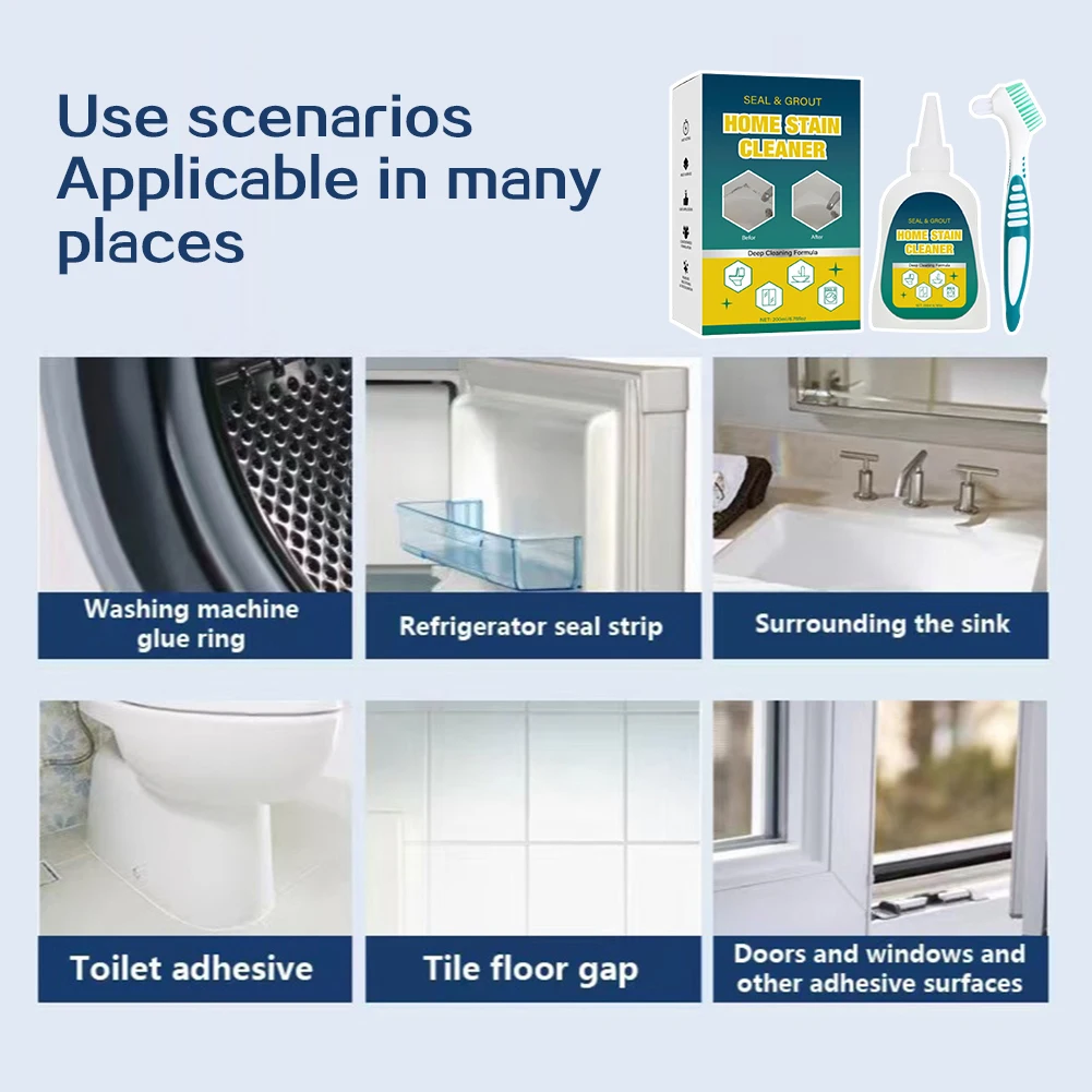 

Heavy Duty Bathroom Tile Grime Remover Restores-Sparkle Shine To Household Surfaces. For Indoor Use