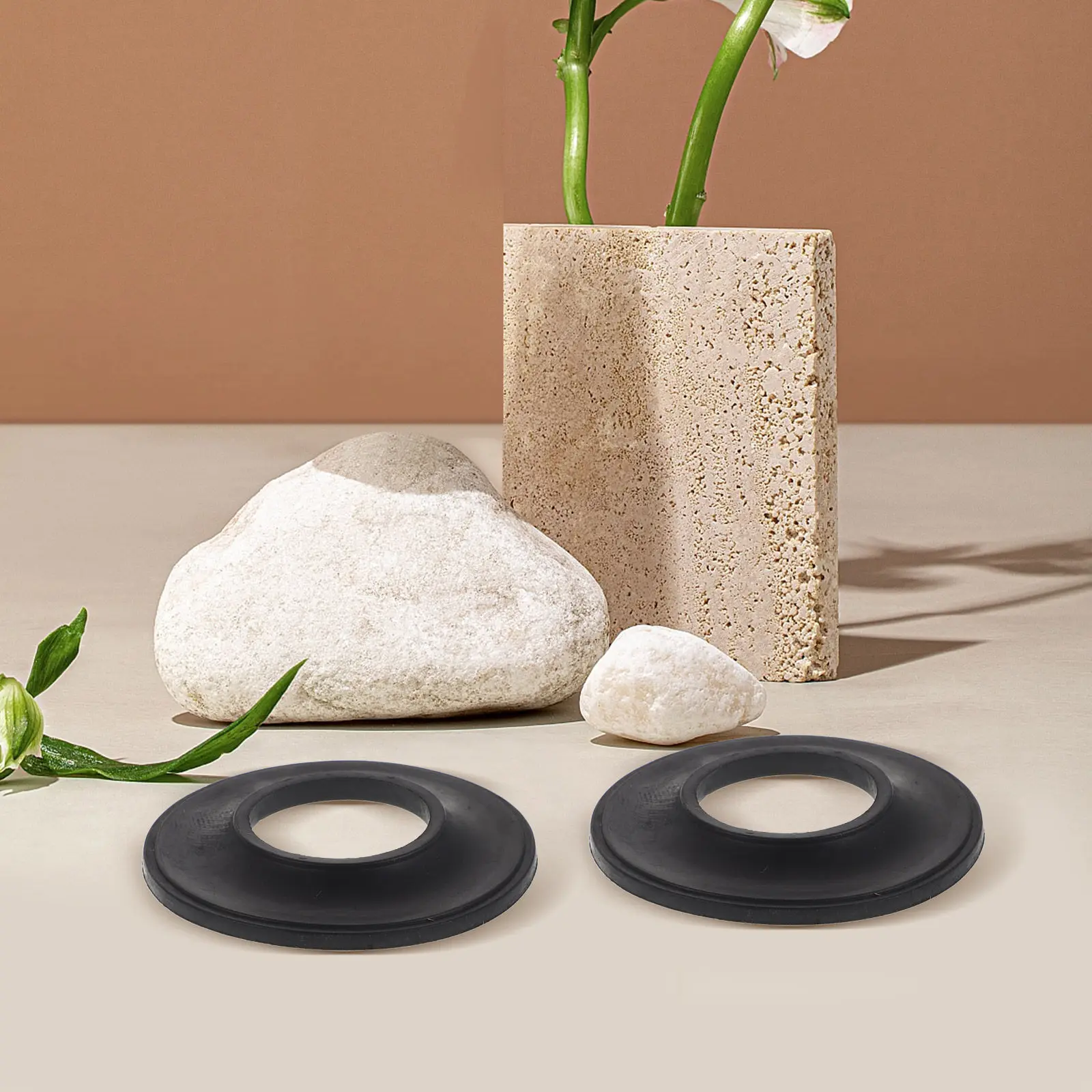 Bouncing Bathtub Drain Stopper Pad Leak-Proof Silicone Plug Thickened Anti-Clogging Bath Tub Cover Bath Accessory