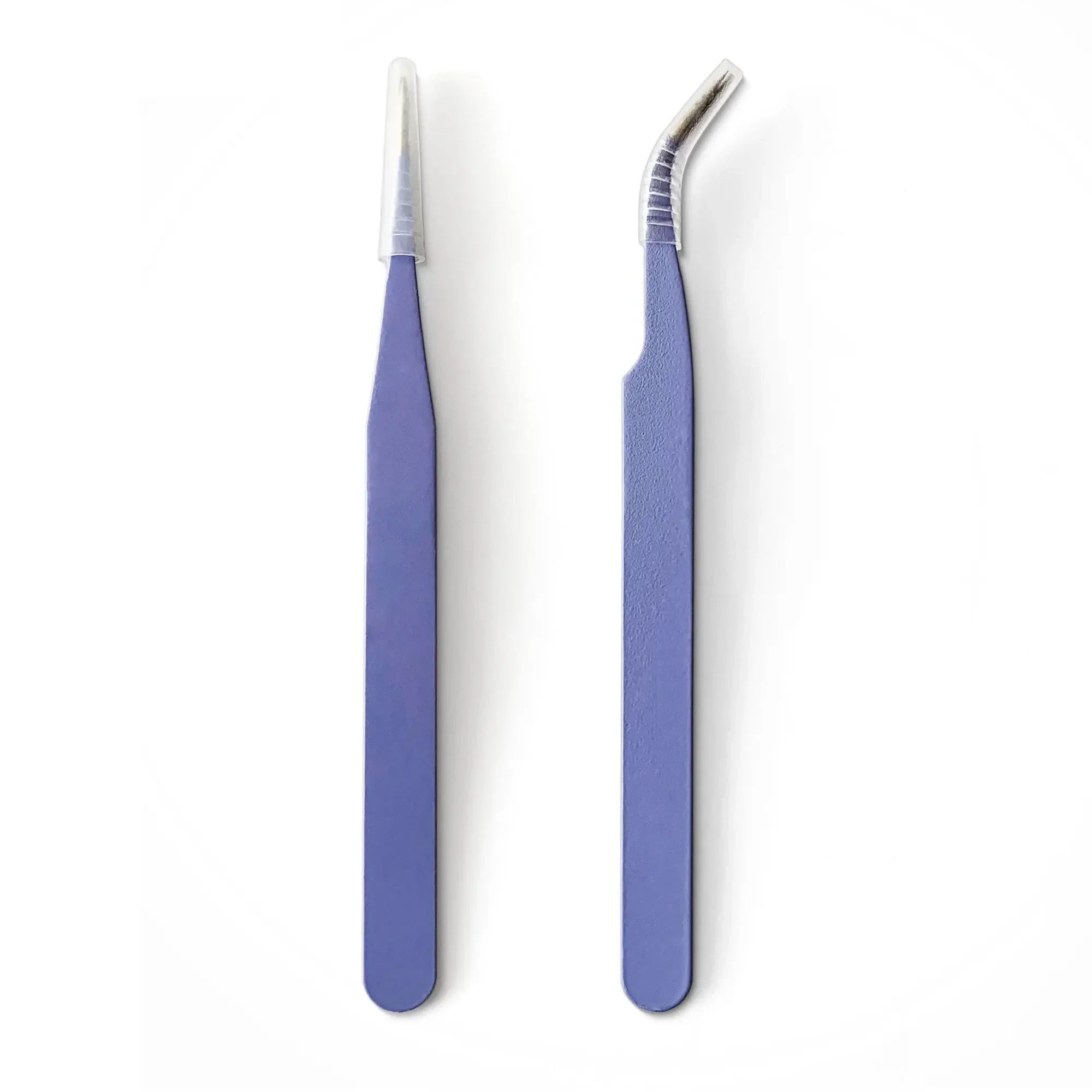 1 Pcs Eyelashes Tweezers Stainless Steel Superhard Tweezers High Precision Anti-static Tweezers for Eyelash Extensions