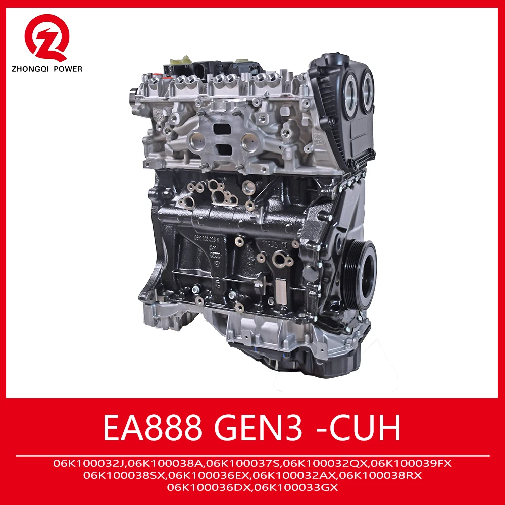 EA888 GEN3 2.0T CUH/CUJ/CYP/CHJ Auto Engine 4 Cylinders Gasoline Car Engine Assembly Car Accessory for Audi A4 A6 Q5 Phildeon