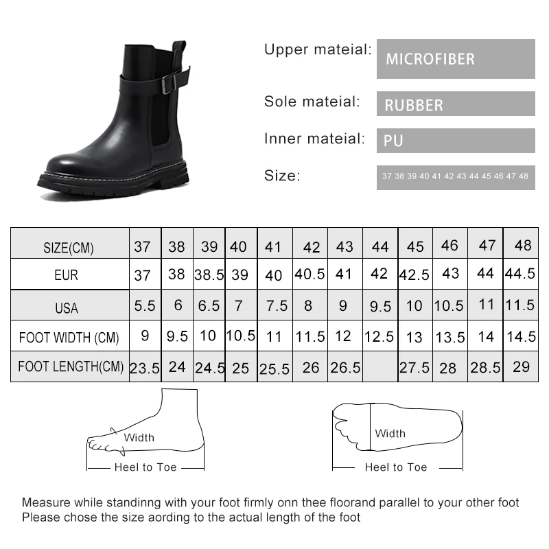 AIYUQI Chelsea Boots Men British Style 2023 New Autumn Men Motorcycle Boots Fashion Non-slip Buckle Ankle Boots Men