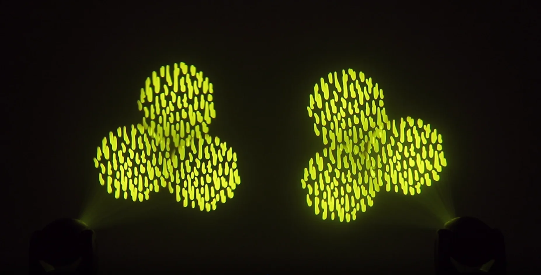 DMX 100W LED Spot with focus Moving Head Light With 8-Face Prism For DJ Stage Party Bar Lighting