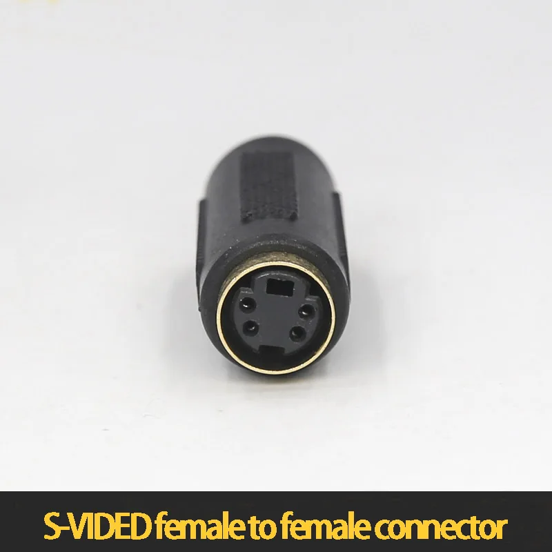 

S-Terminal Female To Female Extension Connector S-Video Cable 4-Core Connector Video Docking Extension Connector