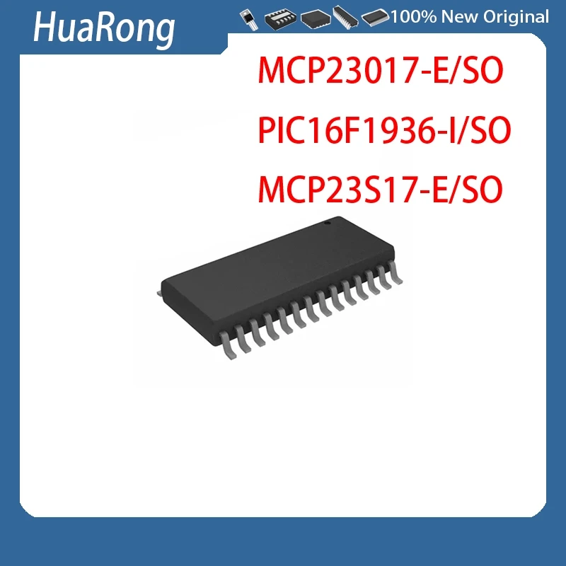 New 10Pcs/lot  MCP23017-E/SO PIC16F1936-I-SO MCP23S17-E-SO SOP-28