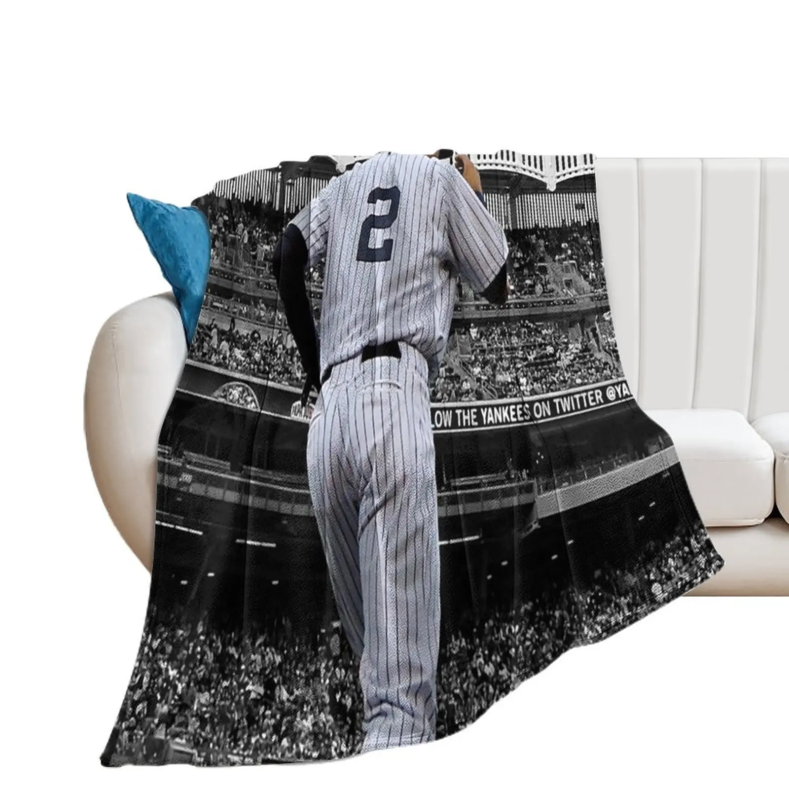 Derek Jeter Throw Blanket Luxury Picnic Blankets