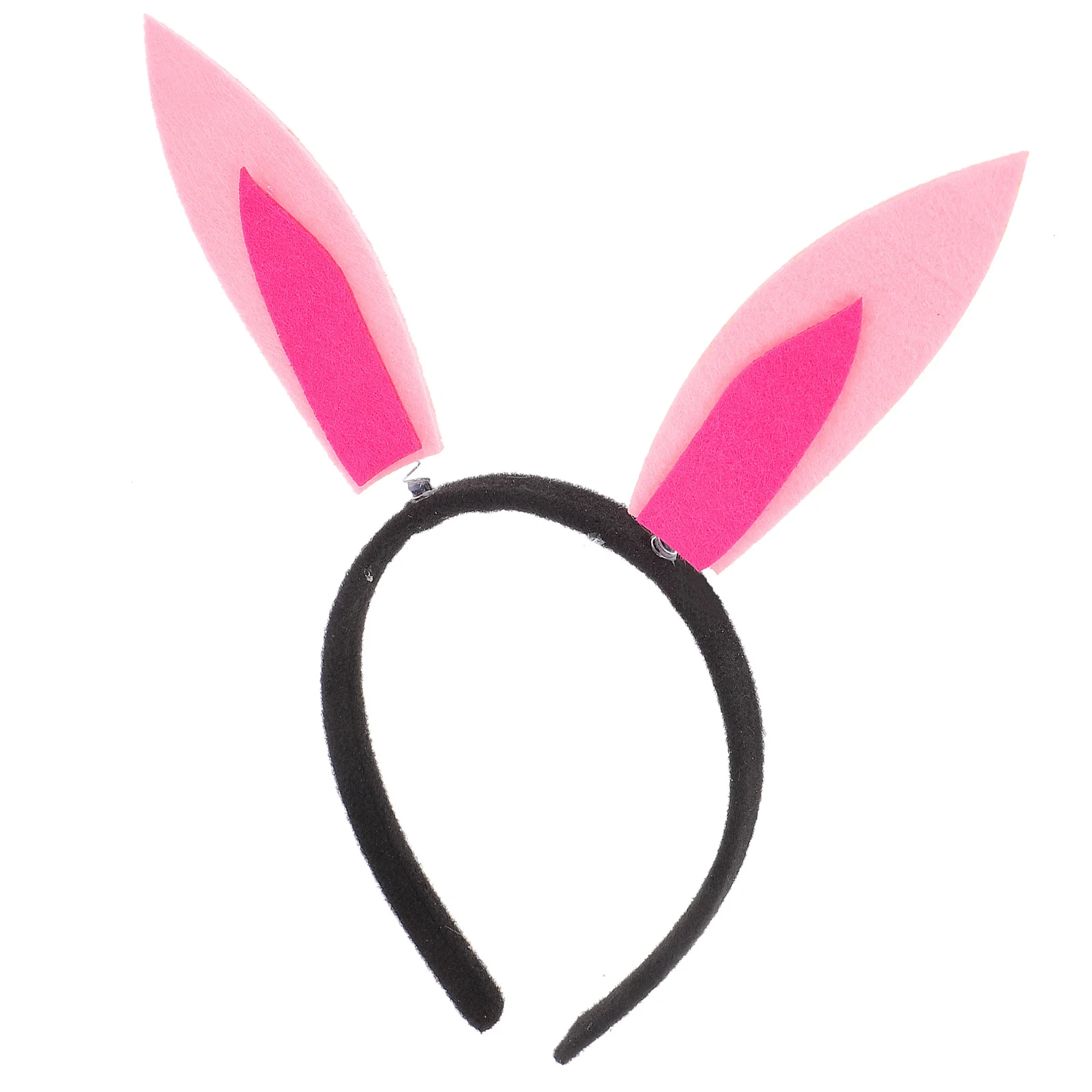 Easter Bunny Ear Headband Shaking Rabbit Ears Cute Party Hairband Photo Prop Easter Decor Bunny Ears Headband Party Decor