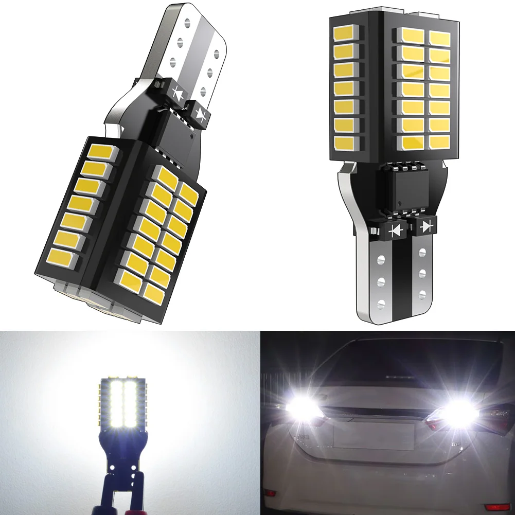 2pcs W16W T15 921 Canbus LED Reverse Light Blub Lamp For BMW F12 F13 F06 E65 E66 E67 F01 F02 F03 F04 X3 E83 X3 F25 X5 E70 Z4 E89