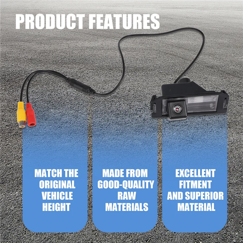 Potente cámara de visión trasera de coche, cámara de estacionamiento de marcha atrás para Hyundai Kia Picanto Morning (TA) 2011-2017