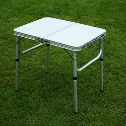 Table de camping pliante en alliage d'aluminium, barbecue en plein air, sac à dos, meubles de bureau, lit d'ordinateur portable, durable, léger