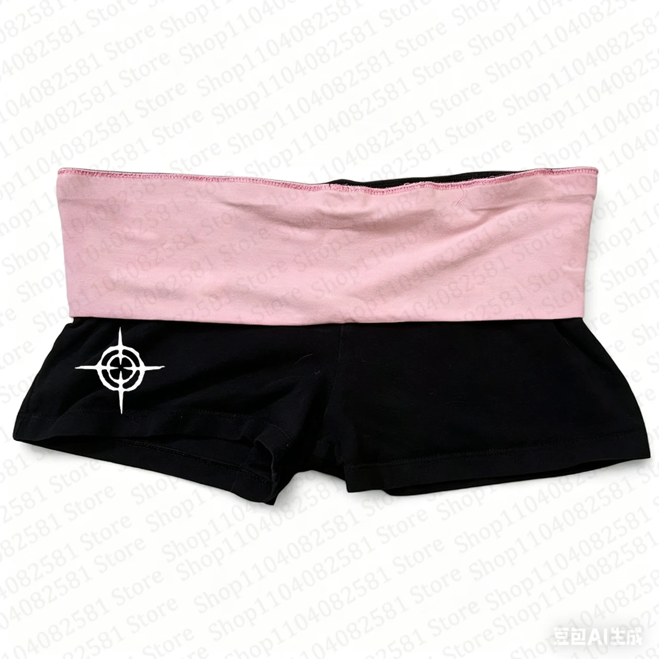 

Summer Aesthetics Retro 2000s Gothic Fashion Gun Print Casual Basic Shorts Gothic Hip Hop Rock Street Style Emo Girls Punk